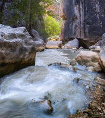 Vallore gorges in Teruel, Spain