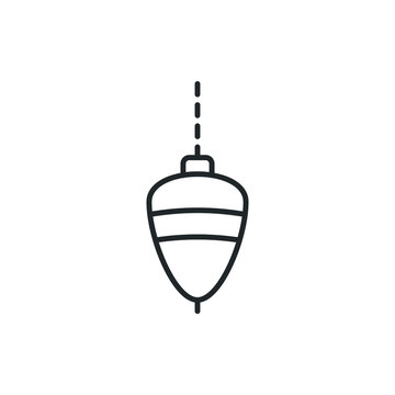 fishing bober icon vector illustration