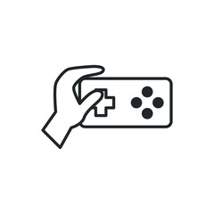 play game icon vector illustration