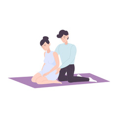 Obraz premium Partners Pregnancy Care Composition