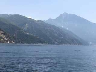 lake in the mountains