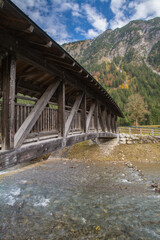 schulsteg über die stillach bei oberstdorf