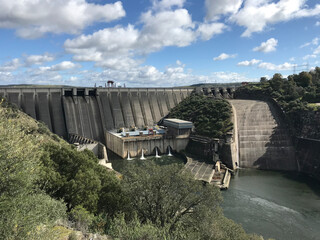 dam in the mountains