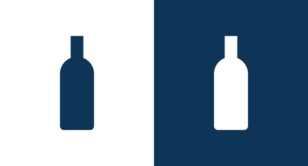 Bottle icon for web and mobile