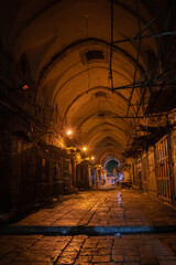 jerusalem at warm summer night