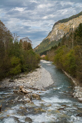 die stillach im allgäu bei oberstdorf