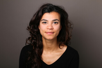 Fototapeta premium Portrait of a beautiful young woman