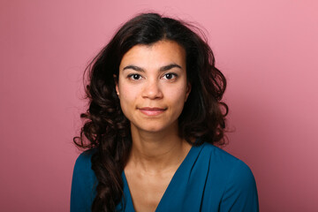 Fototapeta premium Portrait of a beautiful young woman