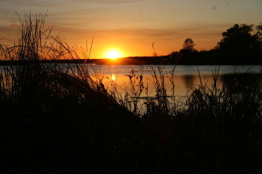 Marsh Park In Sheboygan, Wisconsin, USA. 