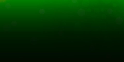 Light Green vector texture with circles.