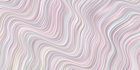 Light Multicolor vector backdrop with curves.