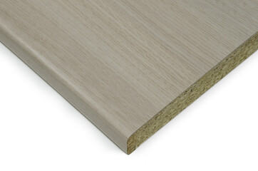 Kitchen worktop laminated board detail surface