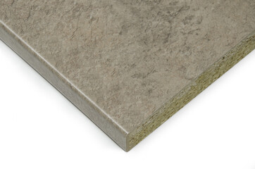 Kitchen worktop laminated board detail surface