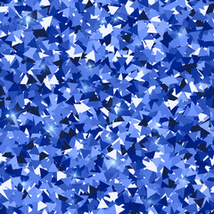 Naklejka premium Glitter seamless texture. Adorable blue particles.