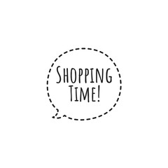 Word Lettering Illustration about Shopping to print/for design/development/web/app/graphic campaign