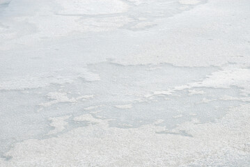 池　こおり　冬