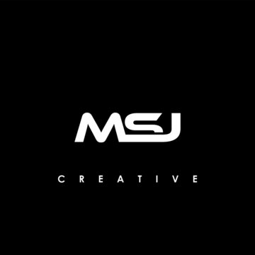 MSJ Letter Initial Logo Design Template Vector Illustration	

