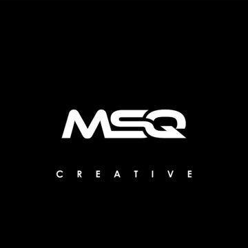 MSQ Letter Initial Logo Design Template Vector Illustration	
