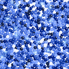 Glitter seamless texture. Admirable blue particles