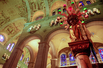 Decorative Ceiling of Saint Anne de Beaupre
