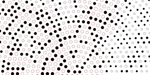 Dark Red vector background with spots.