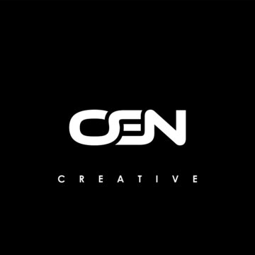 OSN Letter Initial Logo Design Template Vector Illustration