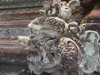 Amazing statue at Hindu temple