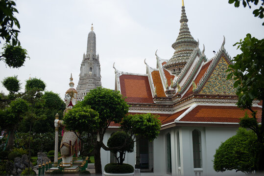
Wat Arun is a Buddhist temple in Bangkok Yai district of Bangkok, Thailand, on the Thonburi west bank of the Chao Phraya River. The temple derives its name from the Hindu god Aruna.