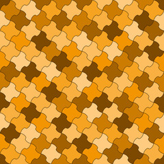 pepita classic ornament. vector seamless pattern. gold mosaic repetitive background. fabric swatch. wrapping paper. modern stylish texture. design element for apparel, textile, home decor, phone case