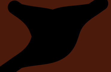 Abstract background filled with two colours.