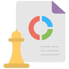 
Flat vector icon design on self esteem
