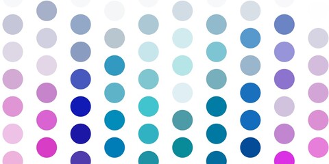 Light blue, red vector texture with disks.