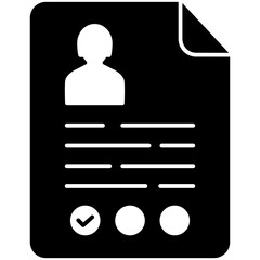 
Bank statement flat icon, business report
