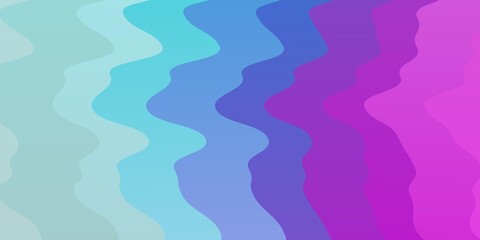 Light Pink, Blue vector background with bows.