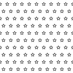 Seamless pattern with star. Holiday background. Vector illustration.