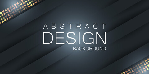 Black and gold modern luxury  for ad advertising banner background and wallpapers.Vector illustration.