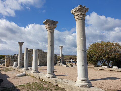 Chersonesus Taurica near Sevastopol in Crimea