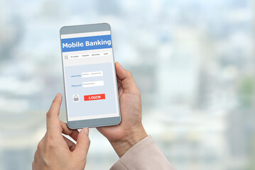 mobile banking internet network