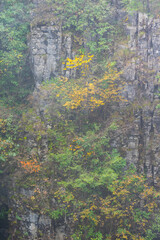 Autumn scenery of Enshi Grand Canyon Scenic Area, Hubei, China