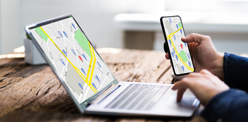 GPS Location Map Search Online