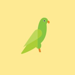 bird icon vector full color