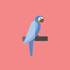 bird icon vector full color