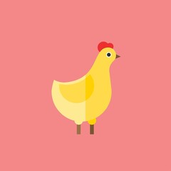 bird icon vector full color