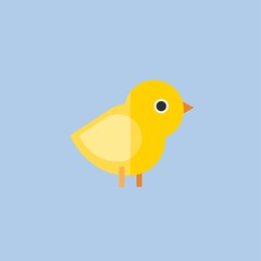 bird icon vector full color