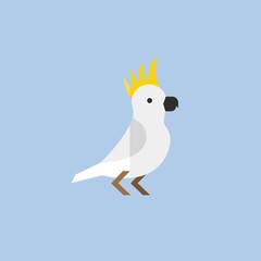 bird icon vector full color