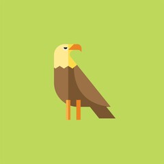 bird icon vector full color