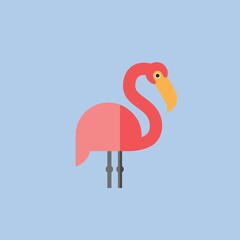 bird icon vector full color