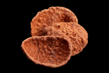 Brown with cocoa cornflakes
