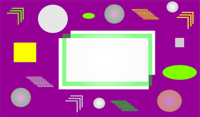 abstract pattern in the Memphis style on a Burgundy background with a copy of the space, can be used as a template for Wallpaper, cover, fabric, postcards