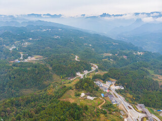 Obraz premium Enshi Suobuya Stone Forest Scenic Area, Hubei, China
